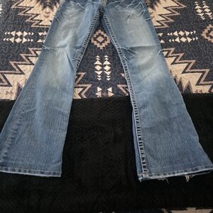 BKE Flare Women's Jeans in Blue